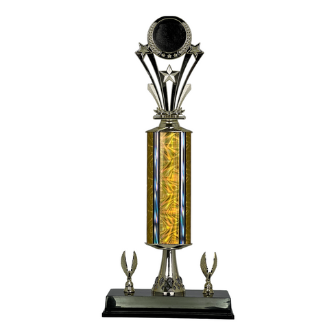 Trofeo de Tubo con Figura Serie 441 de Estrella Holder